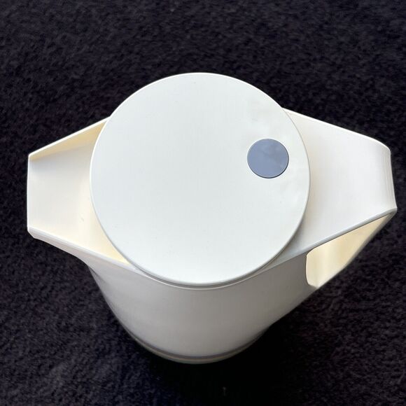 Vintage 1980s THERMOS Vacuum Insulated Carafe #790, Rainbow Stripe, West Germany - Picture 5 of 9